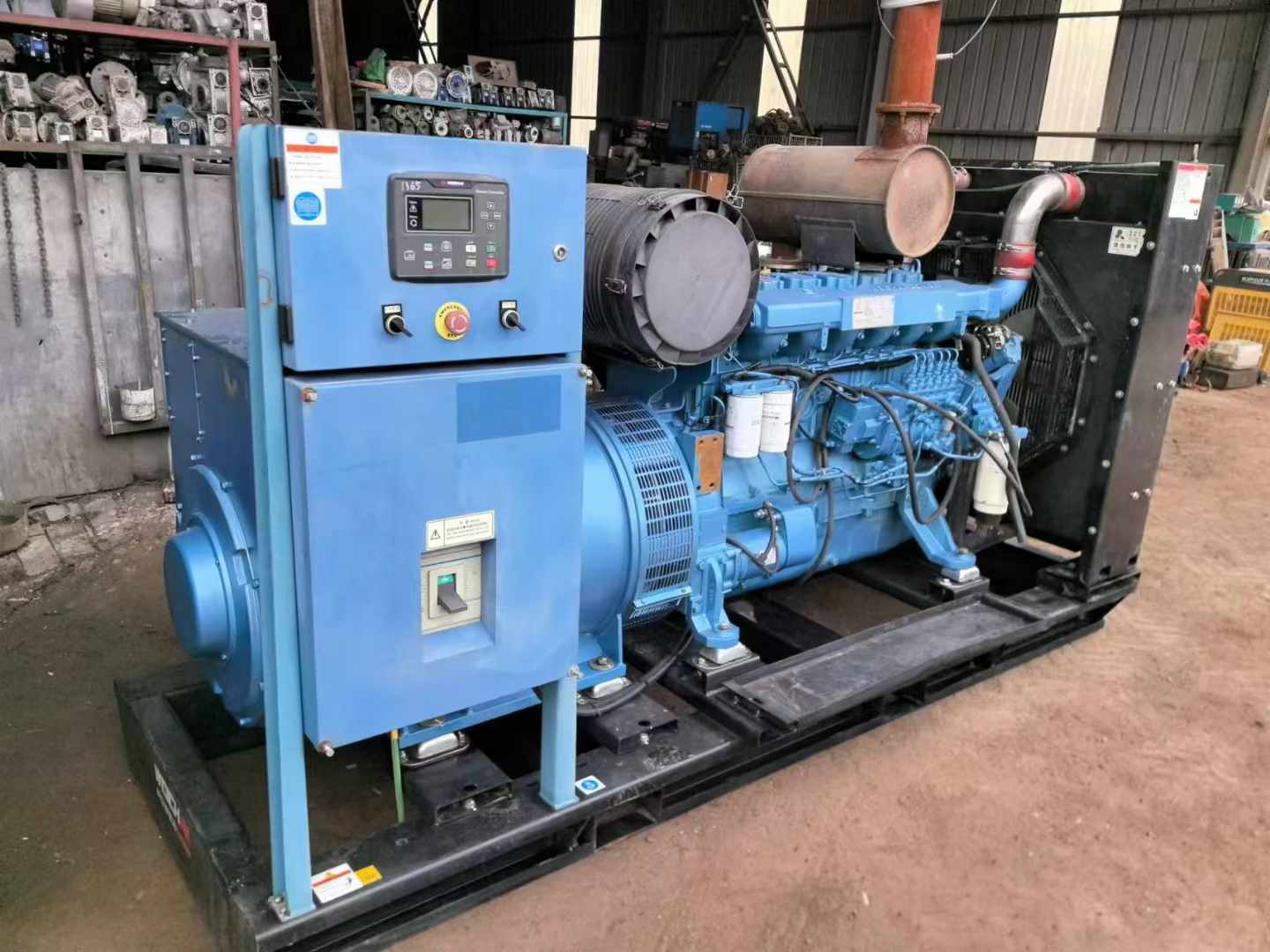 大方500kW 柴油发电机组可带动设备功率的计算公式是什么？