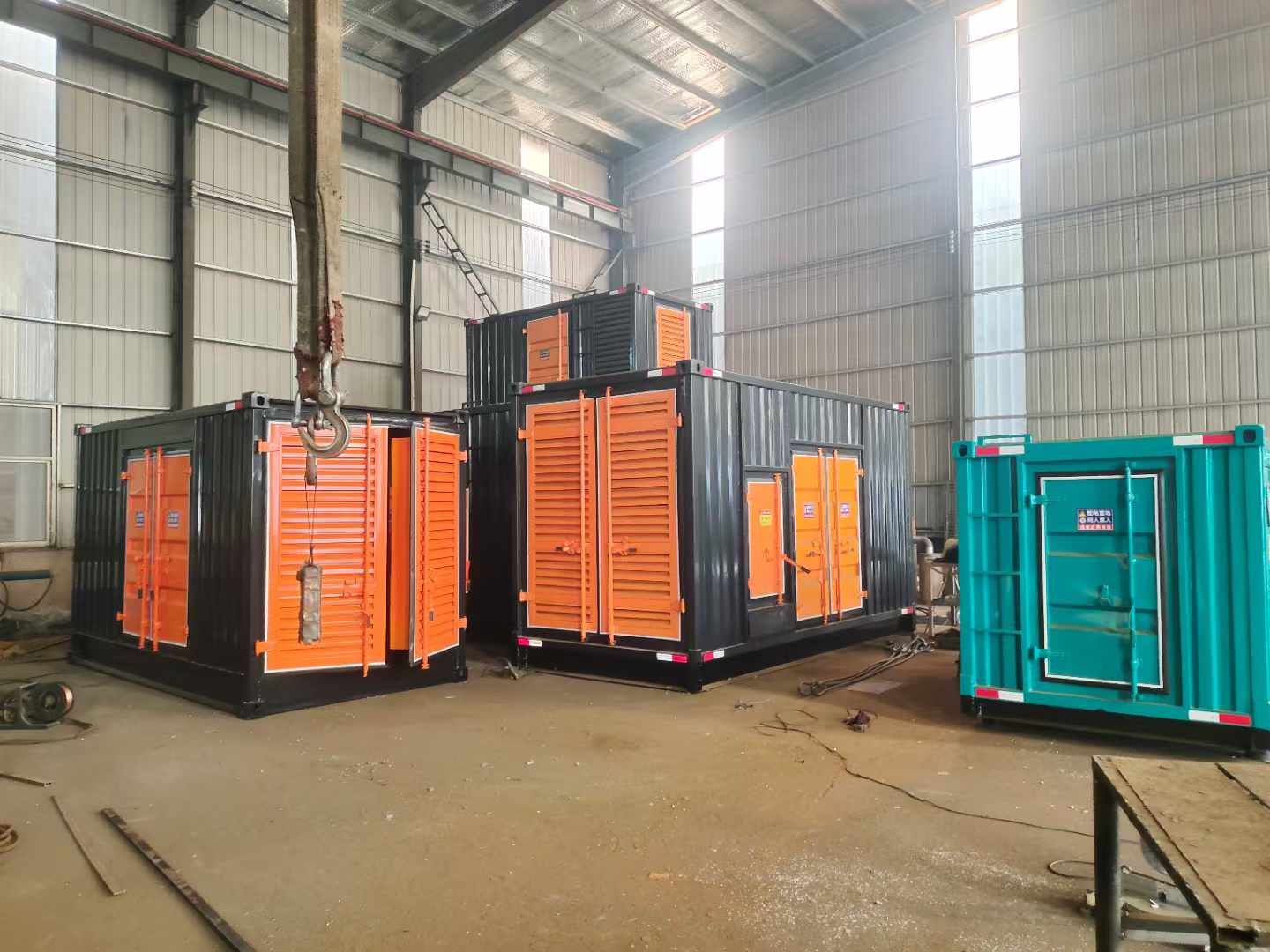 大方500kw柴油发电机组可以带动多少功率设备？